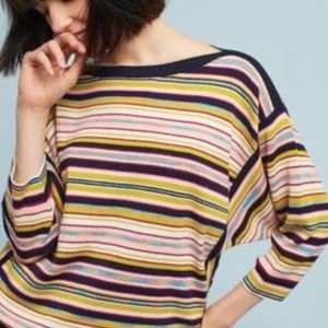 Moth for Anthropologie stripe Dolman sweater